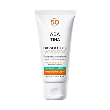 Imagem de Protetor Solar Clareador Biosole Oxy FPS 50 Vitamina C e Niacinamida e Difendiox Trata melasma e manchas na pele Ada Tina + Necessaire
