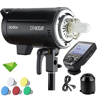 Imagem de Godox DP400III 400Ws Studio Strobe Flash Light Monolight c/Godox Xpro-O Flash Trigger 2.4G Wireless X System Strobe Lighting com Bowens Mount Flashes fotográficos para retrato de casamento (110V)