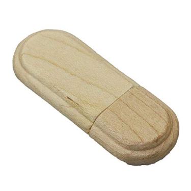 Imagem de Qianlianjie Pen Drive PenDrive Pen Drive de madeira branca de 64 GB Pen Drive U Disk USB 2.0 Flash Drive USB Drive USB Flash Disk USB Stick