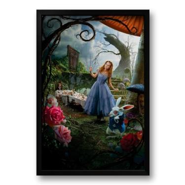 Imagem de Genérico - Quadro com Moldura Alice no País das Maravilhas - 40x60cm