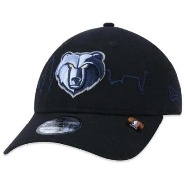 Imagem de BONE 9TWENTY MEMPHIS GRIZZLIES TIP-OFF ABA CURVA ABA CURVA STRAPBACK PRETO NEW ERA-Masculino