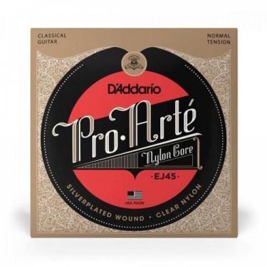 Imagem de Encordoamento para Violão Nylon EJ45 Médio D Addario