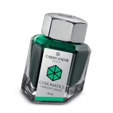 Imagem de Tinta Caneta Tinteiro Caran D'Ache Vibrant Green 50Ml