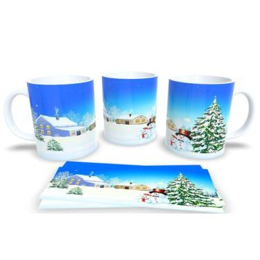 Imagem de Canecas de Porcelana Personalizadas 6 - Estampa Sublimada, Mod.107