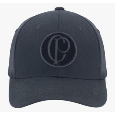 Imagem de Boné Corinthians Patch Frontal CP Clássico Supercap Preto-Masculino