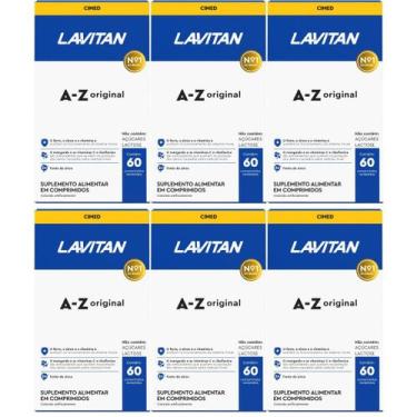 Imagem de Kit 6 Lavitan Az Original com 60 Comprimidos - CIMED