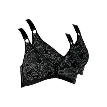 Imagem de Kit com 2 Sutiãs Sustentação Olimpo Anizete Demillus 61741 Taça B, Pre