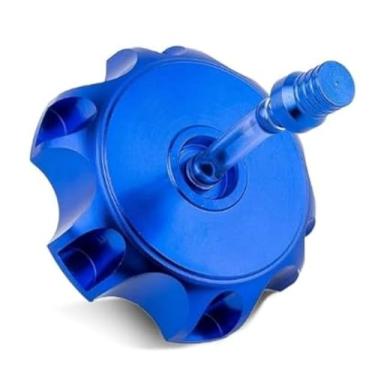 Imagem de E-riding Tampa da tampa do tanque de combustível a gás, tampa de gás hexagonal de liga de alumínio CNC com válvula de respiro para moto de 50cc 70cc 90cc 110cc 125cc 140cc 150cc 160cc Pit Dirt