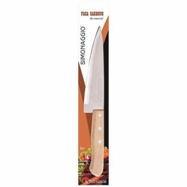 Imagem de Faca carbono 7" churrasco (fc-07) - SIMONAGGIO