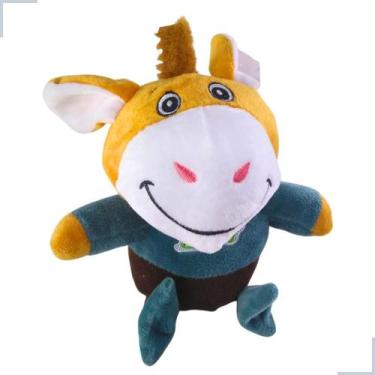 Imagem de Jumentinho Cavalinho Burrinho Pelúcia Fofinho 2 opções Cor - SS, Verde