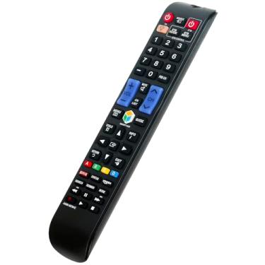 Imagem de Controle remoto de substituição AA59-00784C para Samsung TV F7100 UN75F7100 UN75F7100AFXZA F7100 UN46F7100 UN55F7100 UN60F7100 UN65F7100 UN46F7100AFAF. XZA UN5 5F7100AFXZA F6800 UN46F6800 UN50F6800