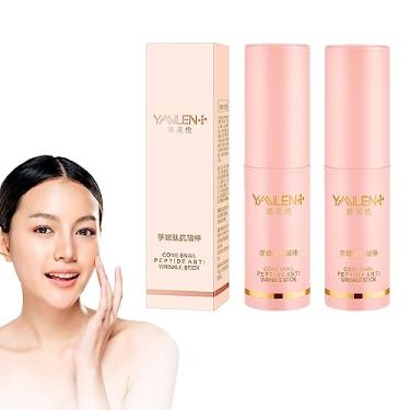 Imagem de FSKEO Bálsamo para rugas Korea Bounce – Bálsamo K-Drama, bálsamo anti-rugas Yanlen, bastão Yamilen, palito de peptídeo de caracol antirrugas, bálsamo de rugas Drefunk, bálsamo de rugas coreano (2 peças)
