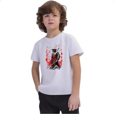 Imagem de Camiseta Infantil Ronin comic book style - Alearts, 10