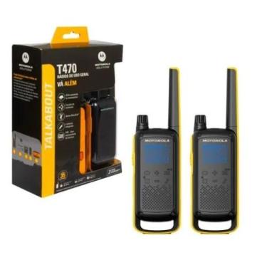 Imagem de Radio Comunicador Walk Talk Talkabout Motorola T470BR Bivolt Original 