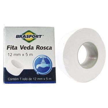 Imagem de Fita Veda Rosca Brasfort 18mm X 10 Metros - 1 Unidade
