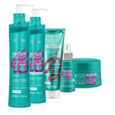 Imagem de Amend Cachos Sh 250ml + Cond 250ml + Masc 250ml + Leave-in Cacheado 25