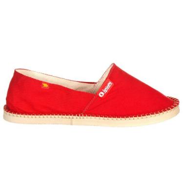 Imagem de Sapatilha alpargatas espadrillhe origine haway, Vermelho, 36