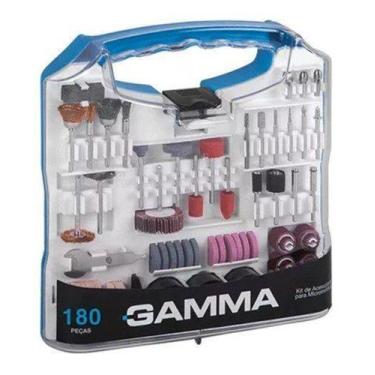 Imagem de Kit de Acessórios p/ Micro Retifica 180 Peças - Gamma