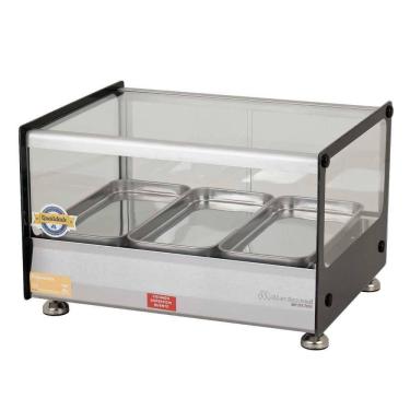 Imagem de Estufa Ônix 3 Bandejas em Linha EF.8.032 220V - Marchesoni