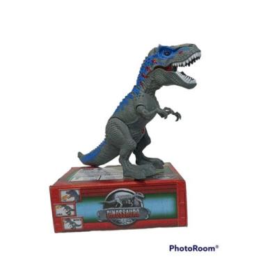 Imagem de Brinquedo Dinossauro Rex Solta Fumaça Com Luz E Som - TOYS