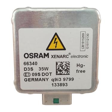 Imagem de Lâmpada de farol osram D3S Xenon hid oem 66340 fabricada na Alemanha