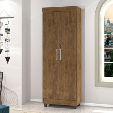 Imagem de Armário Multiuso Texas 2 Portas 4 Prateleiras Jequitibá - J&a Móveis