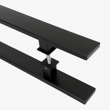 Imagem de Puxador Porta Duplo Em Alumínio 50 Cm Modelo Flat Aluminum - DECORPLAC