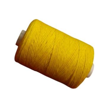 Imagem de Fio de cânhamo amarelo para gaitas de foles Great Highland e canteiros de prática – Selante à prova de vazamento para juntas, durável e fácil de usar