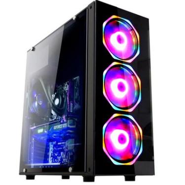 Imagem de PC Gamer Fácil AMD Ryzen 7 5700g, 16GB RAM, Radeon VEGA 8, Graphics, SSD 960GB,  Fonte 500w