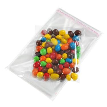 Imagem de Sacos de celofane para violoncelo resseláveis, sacos transparentes para biscoitos, biscoitos de embalagem, favores, produtos para sacos de celofane de embrulho de presente