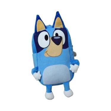 Imagem de Mochila De Pelúcia Bluey Anime Para Meninas, Bolsa De Pelúcia Fofa De 
