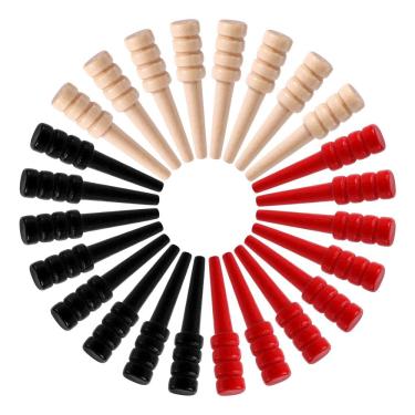 Imagem de Cribbage Pegs Gosknor Wooden for Cribbage, jogo de tabuleiro, 24 unidades