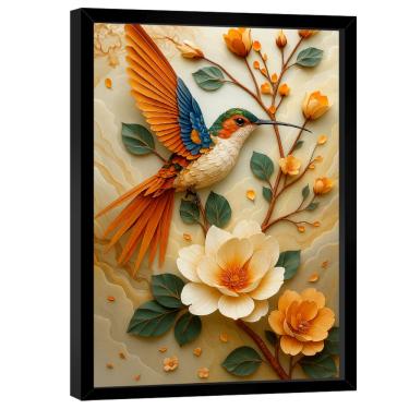 Imagem de Quadro Decorativo Beija-Flor