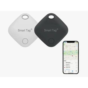Imagem de Mini Rastreador Localizador Satélite Gps Mala Pet Smart Tag Chrome Tec