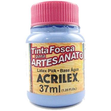 Imagem de Tinta PVA Fosca para Artesanato Acrilex 37 ml Azul Inverno - 584