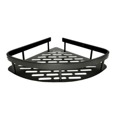 Imagem de Prateleira Organizadora Alumínio Cantoneira Suporte Banheiro