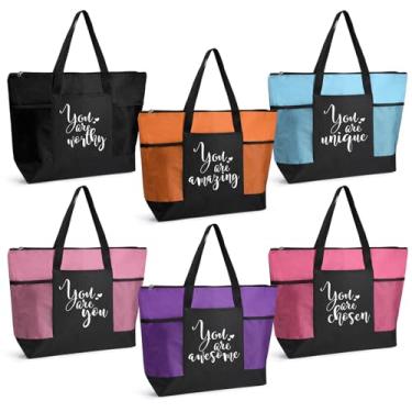 Imagem de Clysee 6 peças de presente de semana de agradecimento a granel para mulheres, professoras, empregadas, equipe, Cores sortidas, approx. 17.7 x 12.6 x 4.3 inches/ 45 x 32 x 11 cm