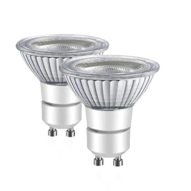 Imagem de Lâmpadas de exaustor, substituição de lâmpada de fogão LED, GU10 Eletrodoméstico, exaustor de fogão, substituição de lâmpada de halogêneo equivalente a 50W, branco quente 3000K, 6W 550LM, impermeável
