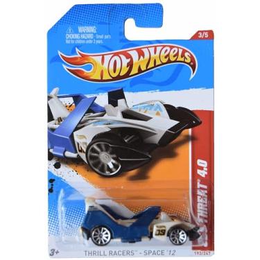 Imagem de Matchbox Hot Wheels Jet Threat 4.0, Thrill Racers Space '12 3/5 [Blue/White] 193/247