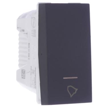 Imagem de Módulo Pulsador Campainha 10 Amperes 250 Volts Grafite Orion - S70112694 - SCHNEIDER