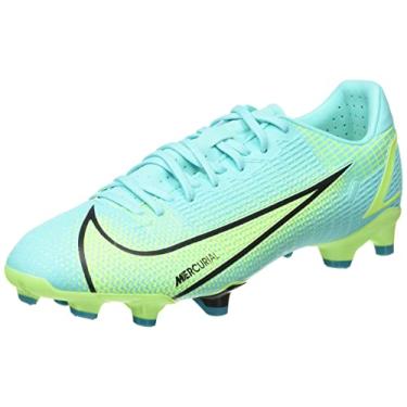 Imagem de Nike Vapor Academy FG/MG CU5691-403 Tênis de futebol masculino, Turq/Brilho de Limão Dinâmico, 10.5