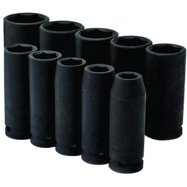 Imagem de Chave Soquete 1/2 - 10-24 Mm Jg Impacto 11 Pç