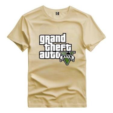 Imagem de Camisa Masculina Premium Estampada Gta V Algodão Estilosa - Versitz, B