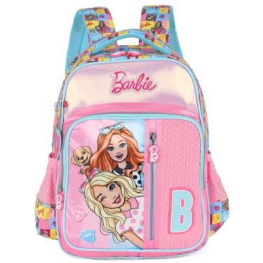 Imagem de Mochila de Costas Barbie Pet Rosa UP4YOU IS42641BB Lançamento 2026