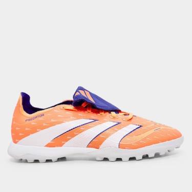 Imagem de Chuteira Society Adidas Predator League Society Unissex, Laranja, 39