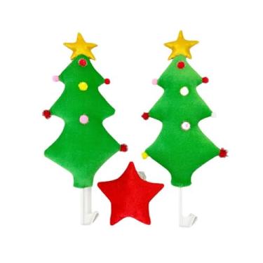 Imagem de MOXRUQ Kit de chifres de rena de carro de Natal, chifres de árvore de Natal e nariz de estrela para teto de janela de carro e grade frontal, acessórios universais de decoração de carro de férias fofos