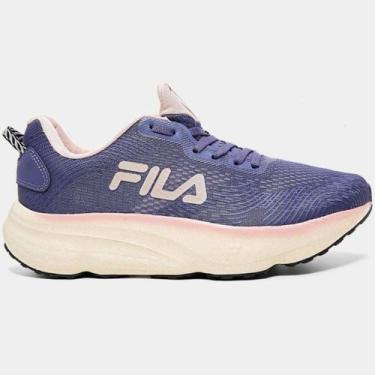 Imagem de Tênis Fila Maxximus Feminino - Azul e Rosa, 38