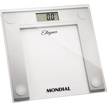 Imagem de Balança Digital de Vidro com Capacidade de 150kg Mondial Ellegance