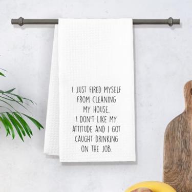 Imagem de Pano de prato de cozinha temático engraçado pano de secagem rápida absorvente retrô atrevido senhora pano de prato toalha de prato reutilizável toalha de prato atencioso presente para anfitriã mãe-32