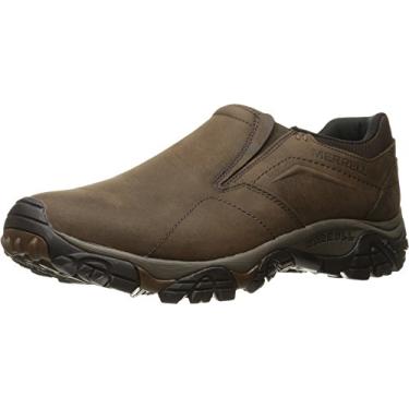 Imagem de Merrell Moab Adventure MOC Tênis de caminhada masculino, Dark Earth, 12 Wide